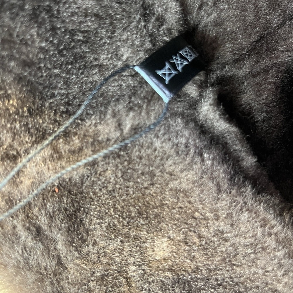 Harssidanzar Winter Fishing Hats S Men Or Women Lambskin Shearling Leather Nwt - Picture 9 of 11